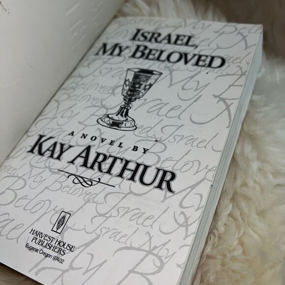 Israel My Beloved A Novel by Kay Arthur Paperback To The World Just A Jew RED - Picture 10 of 12